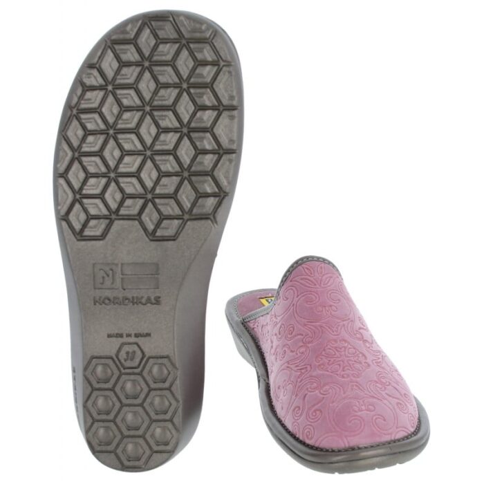 Nordikas 2151-o/8 Mule Slippers – Malva Velvet – Womens Slippers - Crep Direct UK