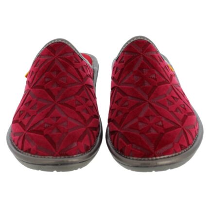 Nordikas 2165-o Mule Slippers – Rojo Red – Womens Slippers - Crep Direct UK