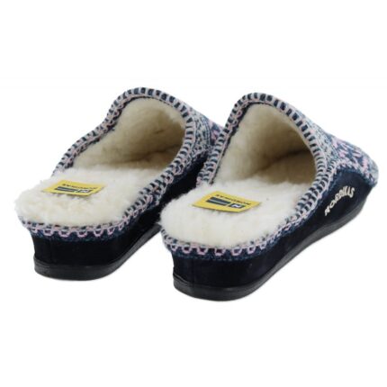 Nordikas 1502 Mule Slippers – Azul Textile – Womens Slippers - Crep Direct UK