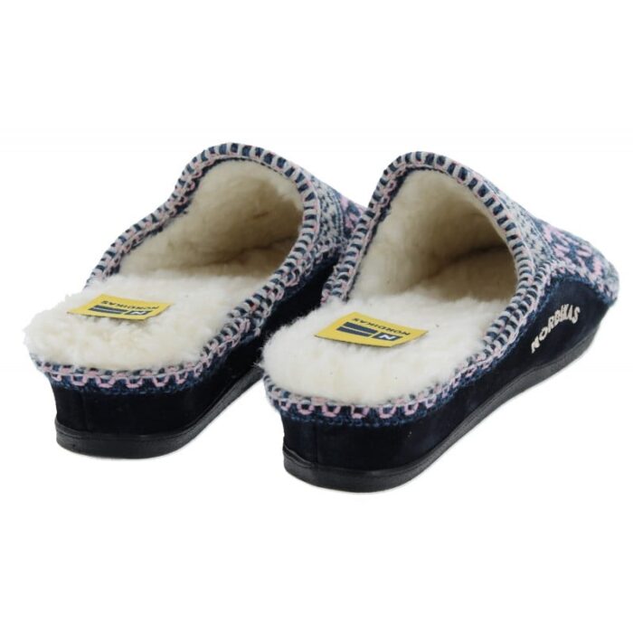 Nordikas 1502 Mule Slippers – Azul Textile – Womens Slippers - Crep Direct UK