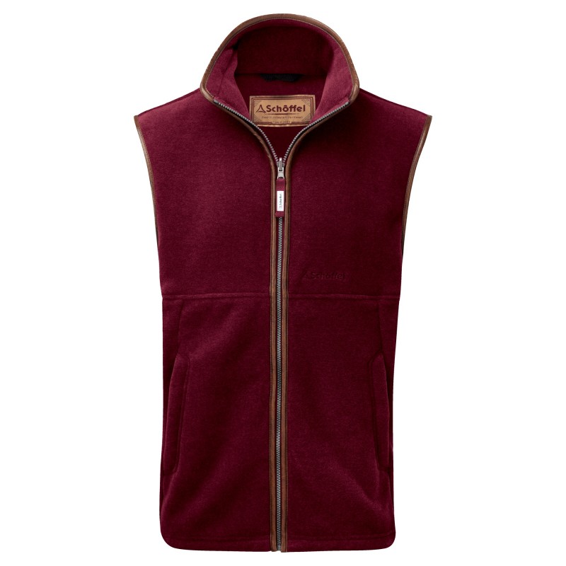 Schoffel Oakham Fleece Gilet 1056 – Claret – Mens Clothing - Crep Direct UK Schoffel Oakham Fleece Gilet 1056 – Claret – Mens Clothing - Crep Direct UK