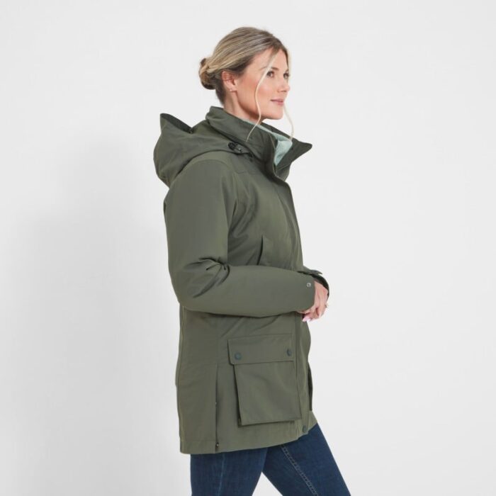 Schoffel Uppingham 3 In 1 Coat 13090 – Forest – Ladies Clothing - Crep Direct UK