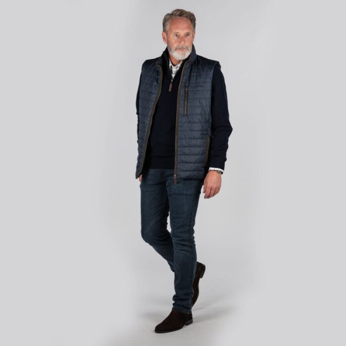 Schoffel Brora Gilet 22956 – Navy – Mens Clothing - Crep Direct UK
