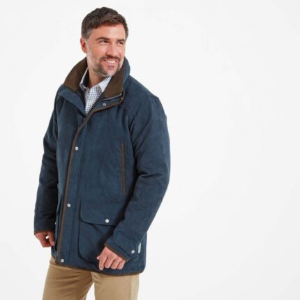 Schoffel Oundle Country Coat 23542 – Navy Textile – Mens Clothing - Crep Direct UK Schoffel Oundle Country Coat 23542 – Navy Textile – Mens Clothing - Crep Direct UK