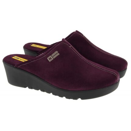 Nordikas 2287 Mule Slippers – Morado Suede – Womens Slippers - Crep Direct UK Nordikas 2287 Mule Slippers – Morado Suede – Womens Slippers - Crep Direct UK