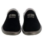 Nordikas 238-O Mule Slippers – Black Suede – Womens Slippers - Crep Direct UK