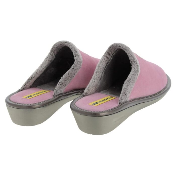 Nordikas 238-O Mule Slippers – Rosa Suede – Womens Slippers - Crep Direct UK