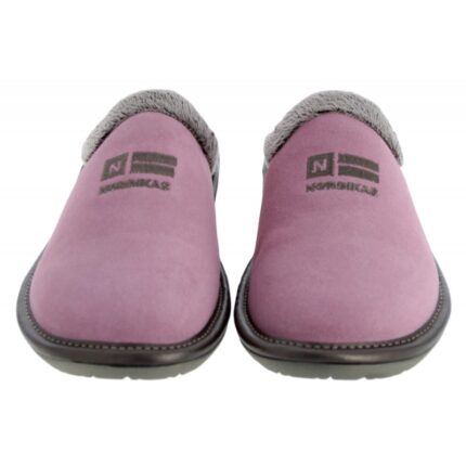 Nordikas 238-O Mule Slippers – Rosa Suede – Womens Slippers - Crep Direct UK