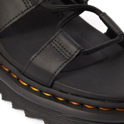 Dr. Martens Nartilla Lace-Up Gladiator Sandals – Black Leather – Womens Sandals, Sliders & Toe Posts - Crep Direct UK