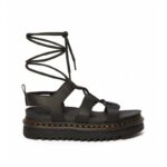 Dr. Martens Nartilla Lace-Up Gladiator Sandals – Black Leather – Womens Sandals, Sliders & Toe Posts - Crep Direct UK
