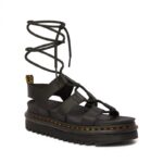 Dr. Martens Nartilla Lace-Up Gladiator Sandals – Black Leather – Womens Sandals, Sliders & Toe Posts - Crep Direct UK
