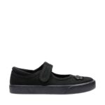 Clarks Hopper Go Plimsolls – Black Textile – Girls School Shoes - Crep Direct UK Clarks Hopper Go Plimsolls – Black Textile – Girls School Shoes - Crep Direct UK