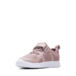 Clarks Ath Flux Kids Trainers – Pink – Girls Shoes - Crep Direct UK