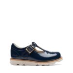 Clarks Crown Print Toddler Shoes – Navy Patent – Girls Shoes - Crep Direct UK Clarks Crown Print Toddler Shoes – Navy Patent – Girls Shoes - Crep Direct UK