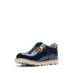 Clarks Crown Print Toddler Shoes – Navy Patent – Girls Shoes - Crep Direct UK Clarks Crown Print Toddler Shoes – Navy Patent – Girls Shoes - Crep Direct UK