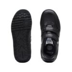 Clarks Cica Star Orb Kid Trainers – Black Leather – Girls School Shoes - Crep Direct UK
