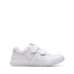 Clarks Cica Star Orb Kid Trainers – White Leather – Boys School Shoes - Crep Direct UK Clarks Cica Star Orb Kid Trainers – White Leather – Boys School Shoes - Crep Direct UK