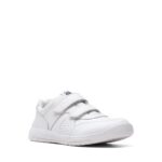 Clarks Cica Star Orb Kid Trainers – White Leather – Boys School Shoes - Crep Direct UK Clarks Cica Star Orb Kid Trainers – White Leather – Boys School Shoes - Crep Direct UK