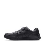 Clarks Cica Star Orb Youth Trainers – Black Leather – Girls School Shoes - Crep Direct UK Clarks Cica Star Orb Youth Trainers – Black Leather – Girls School Shoes - Crep Direct UK
