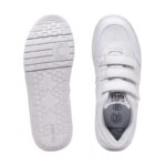 Clarks Cica Star Orb Youth Trainers – White Leather – Boys School Shoes - Crep Direct UK