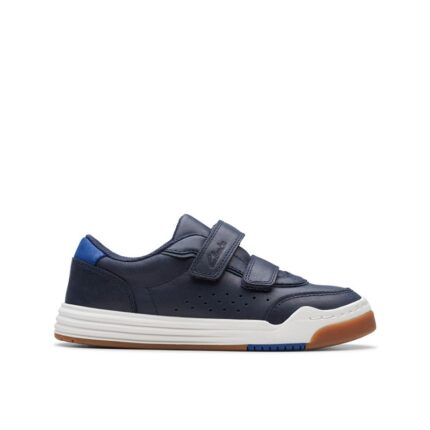 Clarks Urban Solo Kids Shoes – Navy Leather – Boys Shoes - Crep Direct UK Clarks Urban Solo Kids Shoes – Navy Leather – Boys Shoes - Crep Direct UK