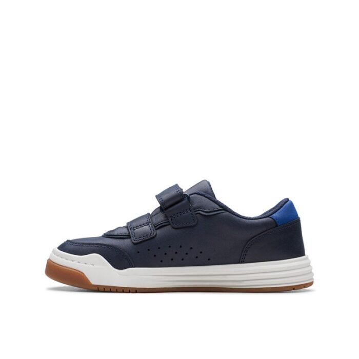 Clarks Urban Solo Kids Shoes – Navy Leather – Boys Shoes - Crep Direct UK