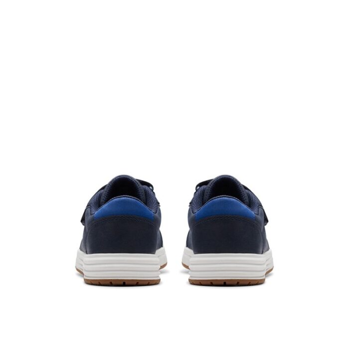 Clarks Urban Solo Kids Shoes – Navy Leather – Boys Shoes - Crep Direct UK