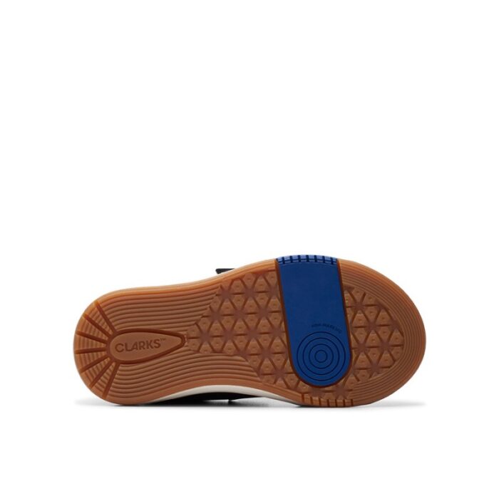 Clarks Urban Solo Toddler Shoes – Navy Leather – Boys Shoes - Crep Direct UK
