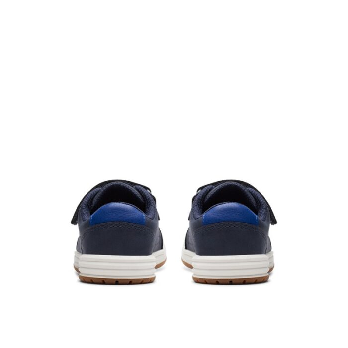 Clarks Urban Solo Toddler Shoes – Navy Leather – Boys Shoes - Crep Direct UK