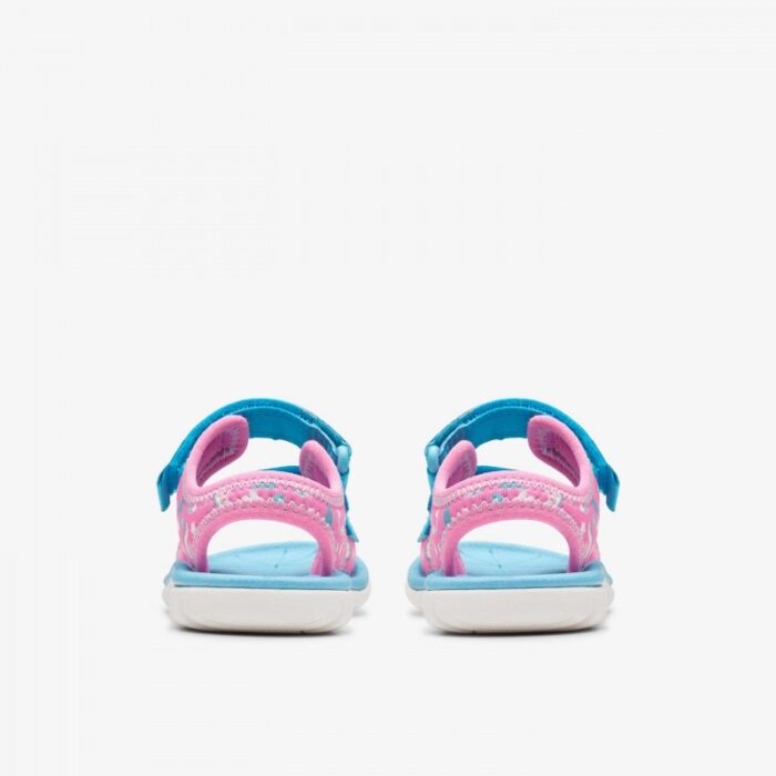 Clarks Surfing Tide Toddler Sandals – Hot Pink – Girls Sandals - Crep Direct UK