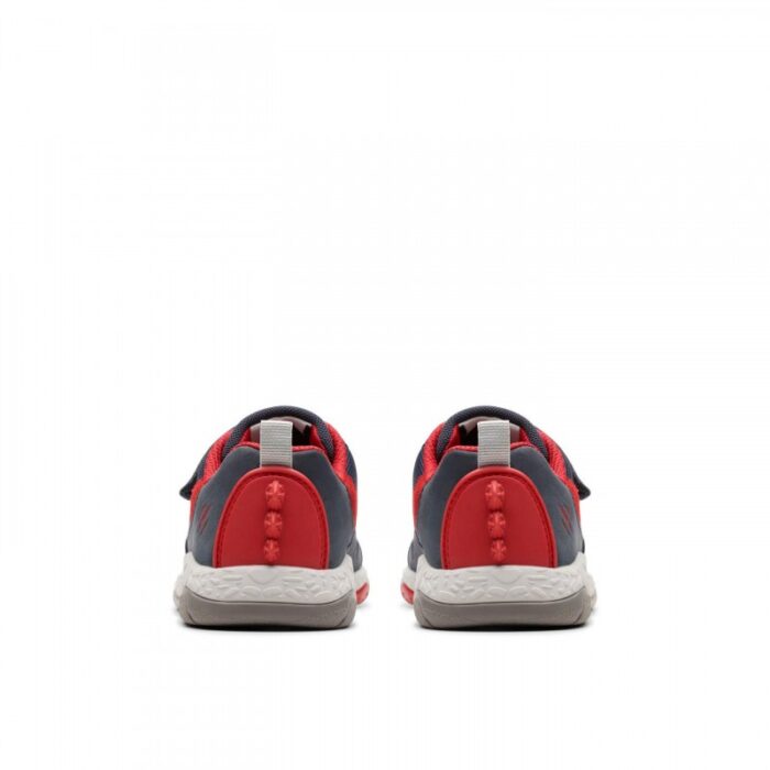 Clarks Steggy Tail Kids Shoes – Navy Leather – Boys Shoes - Crep Direct UK