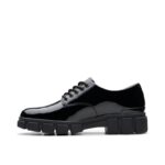 Clarks Evyn Lace Kid School Shoes – Black Patent – Girls School Shoes - Crep Direct UK
