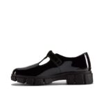 Clarks Evyn Bar Youth School Shoes – Black Patent – Girls School Shoes - Crep Direct UK