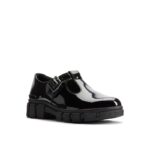 Clarks Evyn Bar Youth School Shoes – Black Patent – Girls School Shoes - Crep Direct UK