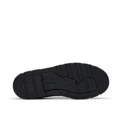 Clarks Lorcam Loop Youth School Shoes – Black Leather – Boys School Shoes - Crep Direct UK