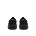 Clarks Lorcam Loop Youth School Shoes – Black Leather – Boys School Shoes - Crep Direct UK