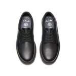 Clarks Lorcam Loop Youth School Shoes – Black Leather – Boys School Shoes - Crep Direct UK