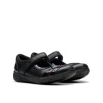 Clarks Relda Spark Kid School Shoes – Black Leather – Girls School Shoes - Crep Direct UK
