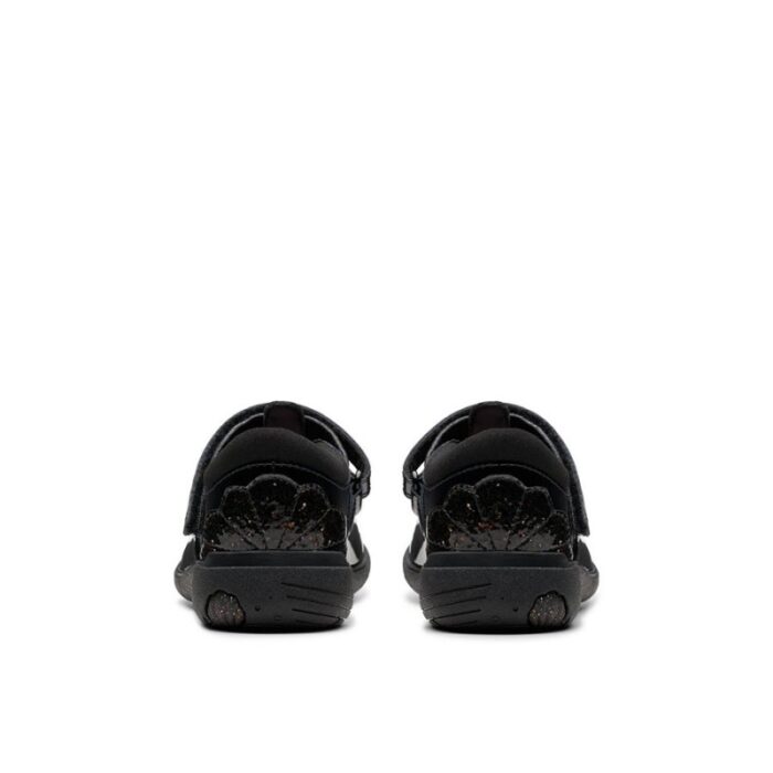 Clarks Relda Gem Kid School Shoes – Black Patent – Girls School Shoes - Crep Direct UK