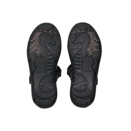Clarks Relda Gem Kid School Shoes – Black Patent – Girls School Shoes - Crep Direct UK