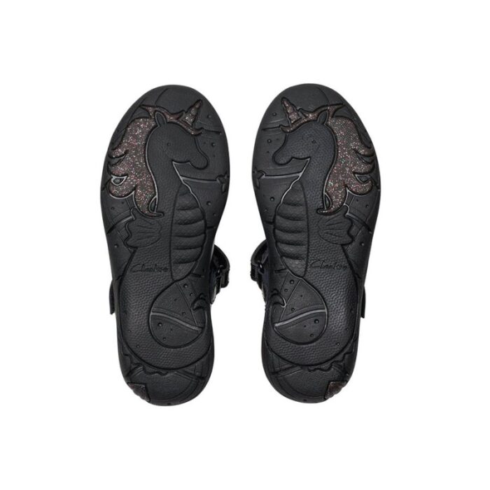 Clarks Relda Gem Kid School Shoes – Black Patent – Girls School Shoes - Crep Direct UK