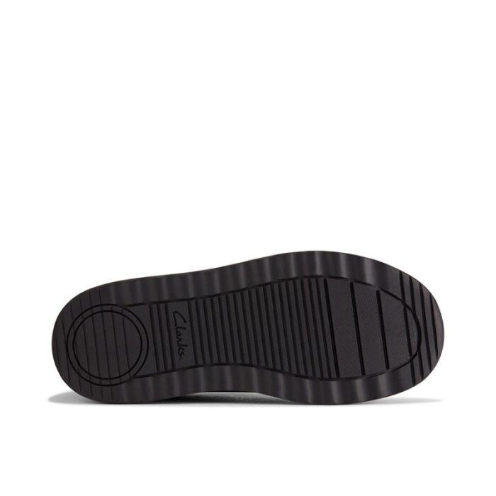 Clarks Daze Step 2 Youth School Shoes – Black Leather – Boys School Shoes - Crep Direct UK