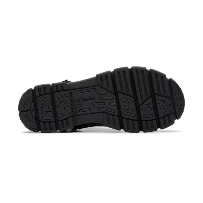 Clarks Evyn Charm Older Boots – Black Patent – Girls Boots - Crep Direct UK