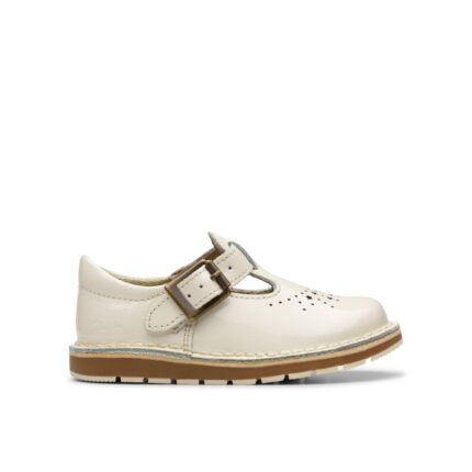 Clarks Joyful Skip Toddler Shoes – White Patent – Girls Shoes - Crep Direct UK Clarks Joyful Skip Toddler Shoes – White Patent – Girls Shoes - Crep Direct UK