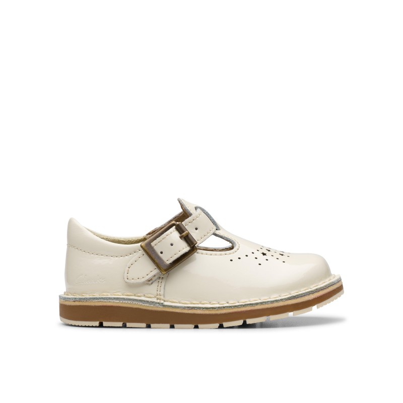 Clarks Joyful Skip Toddler Shoes – White Patent – Girls Shoes - Crep Direct UK Clarks Joyful Skip Toddler Shoes – White Patent – Girls Shoes - Crep Direct UK