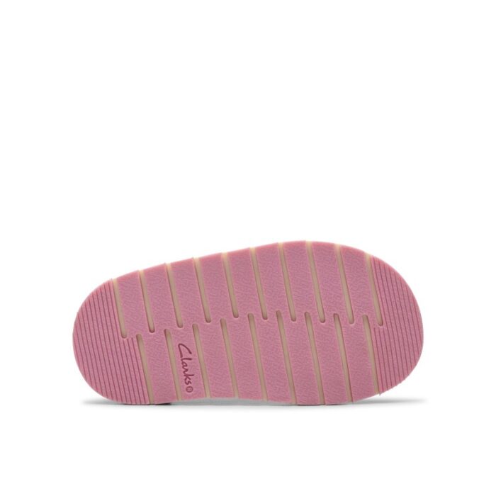 Clarks Joyful Skip Toddler Shoes – Pink Patent – Girls Shoes - Crep Direct UK