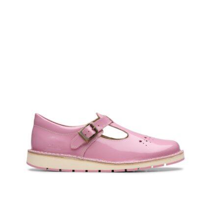 Clarks Joyful Skip Kids Shoes – Pink Patent – Girls Shoes - Crep Direct UK Clarks Joyful Skip Kids Shoes – Pink Patent – Girls Shoes - Crep Direct UK
