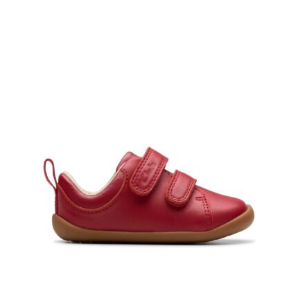 Clarks Roamer Craft Toddler Shoes – Red Leather – Boys Shoes - Crep Direct UK Clarks Roamer Craft Toddler Shoes – Red Leather – Boys Shoes - Crep Direct UK