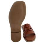 Tamaris 27103 Mules – Tan Leather – Womens Sandals, Sliders & Toe Posts - Crep Direct UK