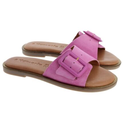 Tamaris 27105 Mules – Pink Leather – Womens Sandals, Sliders & Toe Posts - Crep Direct UK Tamaris 27105 Mules – Pink Leather – Womens Sandals, Sliders & Toe Posts - Crep Direct UK